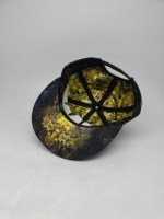 Gorras de Béisbol Unisex de Alta Calidad con 6 Paneles, Bordado a Mano y Pedrería, 100% Poliéster Oxford, Diseño de Puntos, Dobby, Argyle, Frutas y Estilo Deportivo