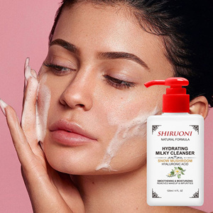 All'ingrosso per il lavaggio del viso per il controllo dell'olio idratante poro per la pulizia delicata dei funghi di neve Oem <span class=keywords><strong>detergente</strong></span> per il viso - Product Image 5