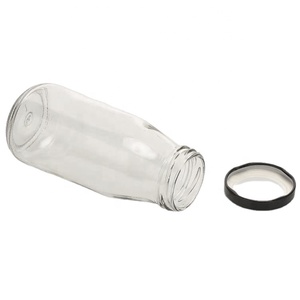 200ml 250ml 500ml <span class=keywords><strong>1</strong></span> lít thủy tinh đồ uống chai sữ<span class=keywords><strong>a</strong></span> bán buôn rỗng sữ<span class=keywords><strong>a</strong></span> chai nước trái cây với nắp - Product Image 4