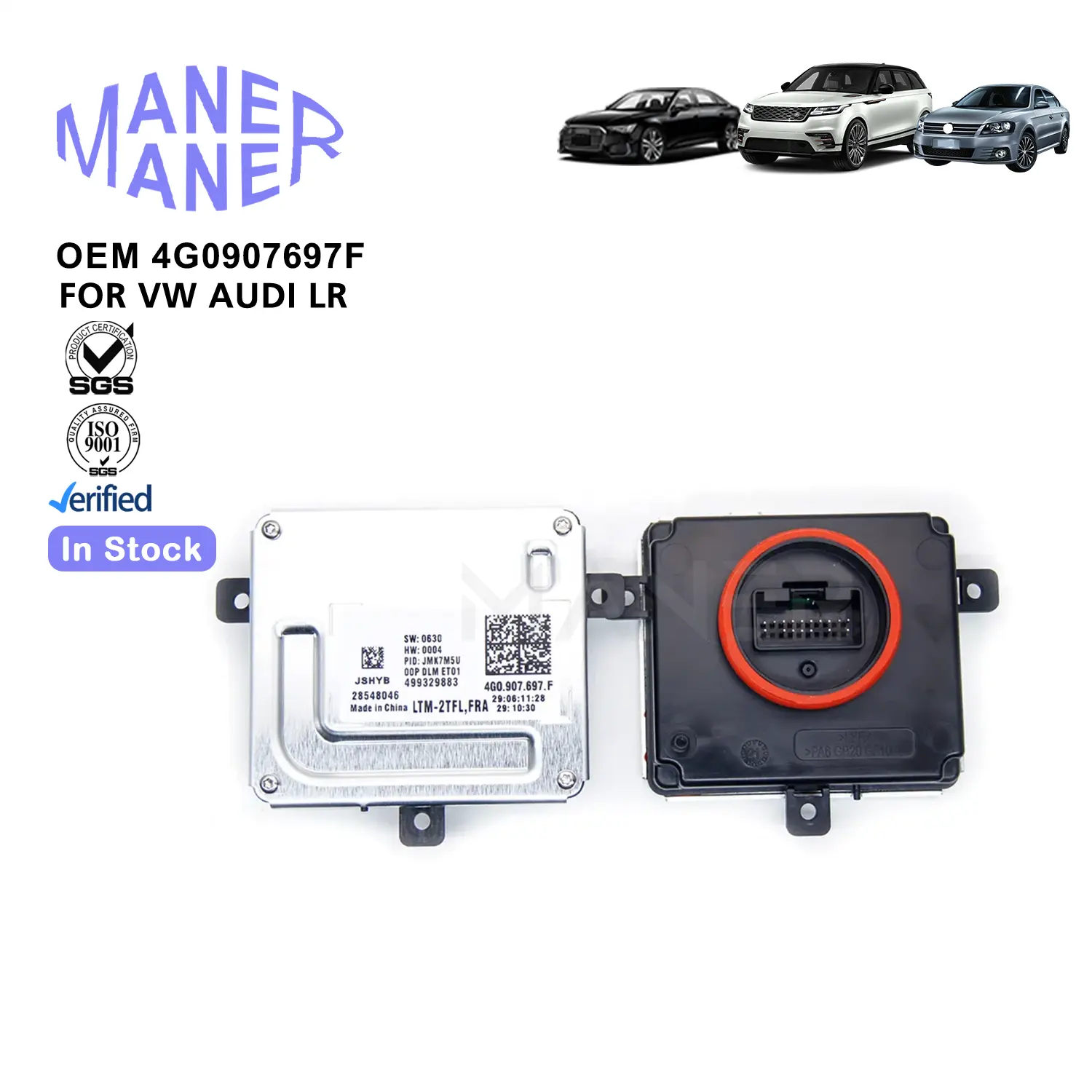 MANER araç aydınlatma sistemi, 4G0907697F üretici işık kontrol modülü Audi A7 A6 A8 VW Golf Passat için
