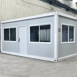 Portable 20ft/40ft Flat Pack Folding Container House Thermal Insulation Wind Resistance Outdoor Use Park Shop Villa Home Office - Product Image 2