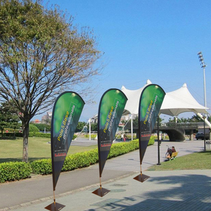 ธงลายขนนกสำหรับโฆษณาส่งเสริมการขายธงลายขนนกแบบออกแบบได้ตามต้องการธงชายหาด - Product Image 3