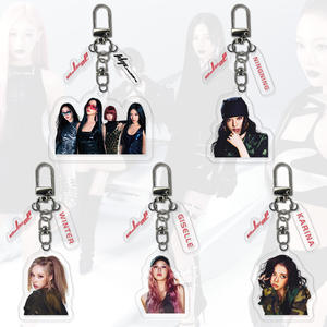 Portachiavi in Acrilico KPOP AESAP, Impermeabile con Stampa Fotografica HD, <span class=keywords><strong>KARINA</strong></span>/WINTER/GISELLE/NINGNING, Accessori per Fan di Celebrità - Product Image 2