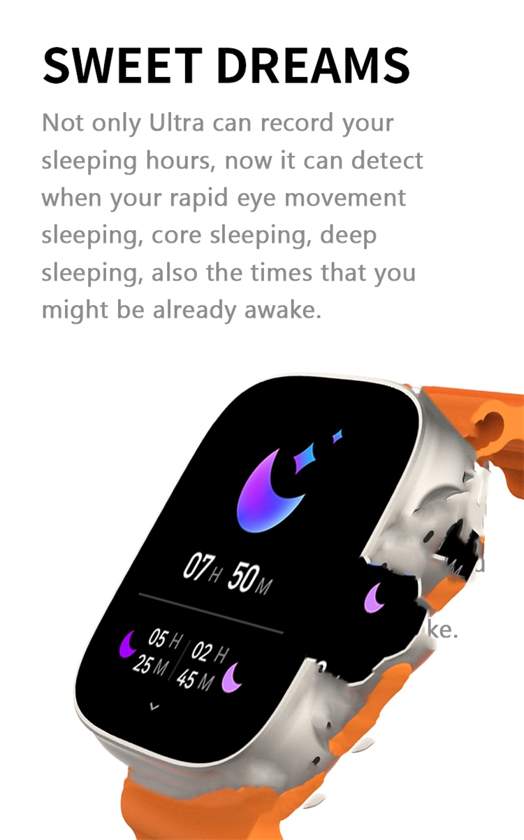 New Original 49MM HW8 Ultra Max Smart Watch Series 8 NFC Smartwatch BT Call IP68 Waterproof Wireless Charging Reloj Inteligente