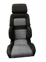 Siège sport RECARO Pole Position pour voitures de course General Motors, cadre stable en fibre de verre brillante et carbone, pour voitures modifiées