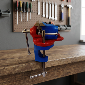 Pince à étau en bois avec mécanisme de serrage à écrou à oreilles pour la fabrication de bijoux et les services de fabrication de moules/échantillons - Product Image 4