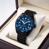 Hochwertige Luxus Original Marke NH35 Herren Automatik-Armbanduhr Edelstahl Mechanische Uhren