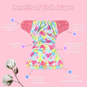 Pannolini di stoffa per bambini aderenti al carbone di bambù <span class=keywords><strong>neonato</strong></span> pannolini tascabili lavabili con inserti in microfibra copri pannolino tascabile riutilizzabile - Product Image 5