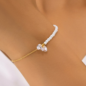 Necklace Interchangeable Irregular Zirconia 925 Pure <b>Silver</b> Chain <b>Charm</b> <b>Bracelet</b> - Product Image 1