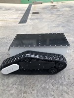 Escalier Escalade RC 200kg Charge Utile Haute Plate-Forme Robot Mobile Tout-Terrain Bras Base Heavy Duty RC Ugv Châssis Guoxing Plt1000
