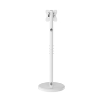 Écrans intelligents 10-32 pouces Portable 30 degrés pivotant TV chariot chariot vertical roulant TV support sur roues