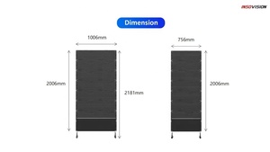Pantalla LED para Póster P1.8 P2 P2.5 P3, Pantalla LED Digital de Publicidad Electrónica HD para Interiores, Pantalla LED para Póster de 1080p para Interiores - Product Image 6