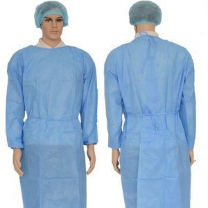 Blouse d'isolement jetable, combinaison de protection médicale pour usage hospitalier et soins personnels - Product Image 3