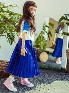 Dernière collection de jupes longues 2017 pour enfants, jupe taille haute de la boutique en ligne - Product Image 5