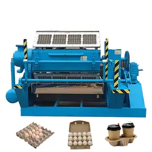 Fuyuan nouveaux bénéfices tirés du recyclage du papier usagé machine de fabrication de plateaux d'œufs machine de presse à chaud