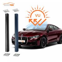 Film de protection solaire nano-céramique ultra-transparent 6% VLT 1,52*30m pour vitres de voiture, film teinté pour vitres de voiture, protection de la vie privée, vente en gros