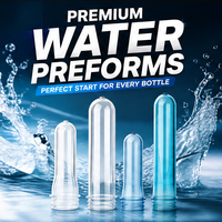 Préformes PET pour bouteilles d'eau et de boissons gazeuses – Fabrication en usine