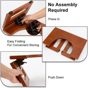 Inodoro de madera de bambú plegable, taburete para caca <span class=keywords><strong>en</strong></span> cuclillas, Orinal <span class=keywords><strong>en</strong></span> cuclillas, bueno para la salud del <span class=keywords><strong>colon</strong></span>, estreñimiento y hemorroides - Product Image 6