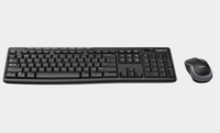 Nouvel ensemble clavier et souris sans fil Logi Tech MK270 pour ordinateur de bureau et ordinateur portable