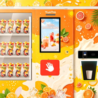 Distributeur automatique de smoothies froids pour sites de loisirs et de divertissement