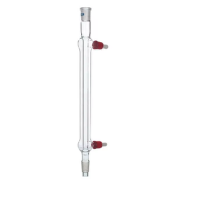 Grand condenseur en verre borosilicaté avec connecteur fileté Matériau de première qualité - Product Image 5