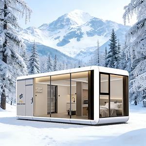 Cabaña Móvil Preparada para Energía Solar con Vidrio Panorámico, Estructura Resistente - Product Image 3