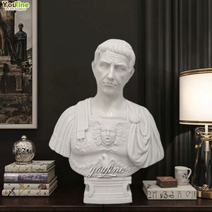 Taille réelle <span class=keywords><strong>de</strong></span> haute qualité artisanat marbre pierre <span class=keywords><strong>buste</strong></span> Jules <span class=keywords><strong>César</strong></span> Statue Sculpture à vendre - Product Image 1