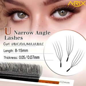 ขนตาปลอม A-RIX Professional รูปทรงตัวยู แบบกำมะหยี่ 2D 3D 4D 5D แบบพัดสำเร็จรูป นุ่มด้าน สีแมทท์ ขนมิงค์เทียม ขายส่ง - Product Image 6
