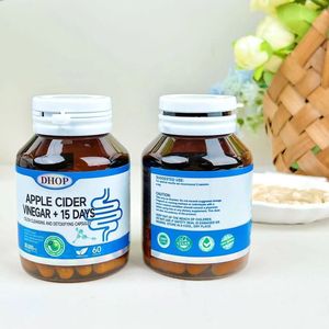 Cápsulas de Vinagre de Sidra de Manzana de Alta Calidad Sin Gluten para una Limpieza de <span class=keywords><strong>Colon</strong></span> de 15 Días, Favorecen la Pérdida de Peso y Refuerzan la Inmunidad - Product Image 1