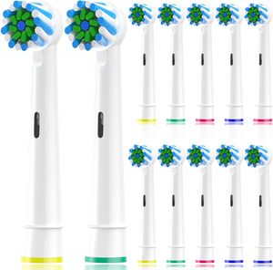 Têtes de brosse de rechange pour brosse à dents électrique avec poils doux, nettoyage en profondeur, accessoires de soins dentaires, vente en gros - Product Image 2