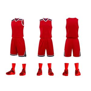 وصل حديثًا ملابس رياضية من نسيج البوليستر طقم جيرسي كرة السلة - Product Image 4