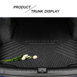 Tapis en caoutchouc rainuré avec logo Q8 pour <span class=keywords><strong>AUDI</strong></span> Q8 2019-2023, TPE imperméable, pour <span class=keywords><strong>coffre</strong></span> arrière - Product Image 5