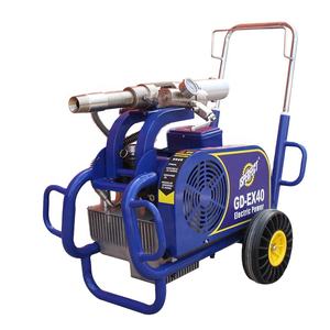 Yüksek kaliteli elektrikli macun püskürtücü havasız püskürtme makinesi kapalı ve açık için - Product Image 2