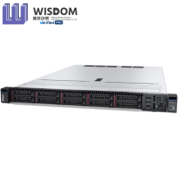 Serveur Lenovo ThinkSystem 1U Sr630 V4 neuf, serveur en rack, ordinateur avec GPU, système de stockage NAS, serveur de données dédié à l'IA, 10 Gbps