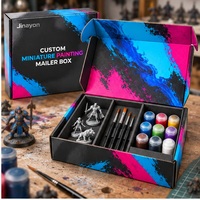 Boîte d'expédition miniature personnalisée avec pelliculage brillant, emballage en carton ondulé E-Flute et insert en mousse pour la promotion e-commerce