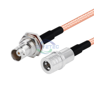 Impermeable IP67 BNC hembra a QMA macho con cable coaxial RG142 RF - Product Image 2