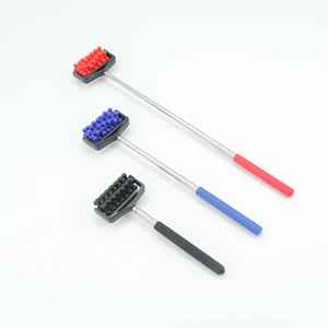 Alat pijat tubuh portabel teleskopik, alat pijat tubuh Stainless Steel - Product Image 2