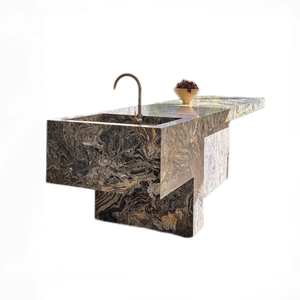 Il produttore memorizza un design moderno <span class=keywords><strong>carra</strong></span> marmo bianco cucina isola cucina con armadi in marmo - Product Image 6