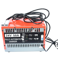 Pièces de chariot élévateur chargeur de batterie 24V/50A pour transpalette heli/liftstar transpalette Noblelift