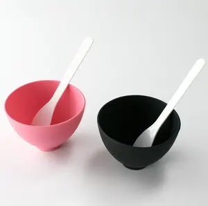 Wholesale Silicone Mask Bowl Set Beauty Tools Facial Mask Mixing Bowl Popular Face Mask Mixing Bowl With Brush