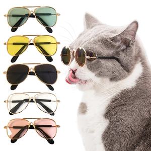Orta küçük Pet moda Trend süsler aksesuarları kedi güneş gözlüğü köpek gözlük - Product Image 4