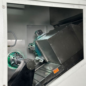 中型水平傾斜ベッドCNC旋盤 プログラム制御テールトップツールタワー CNC制御 15ツールステーション 高 - Product Image 5