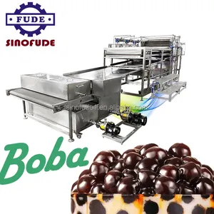 Hautement recommandé machines à éclater à haut rendement Boba Bubble Tea Jus Ball ligne de production de perles de bonbons