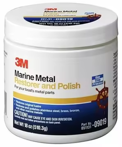 3M 09019, restaurador y pulido de metal marino, pasta de 18 oz, 6 por caja - Product Image 6