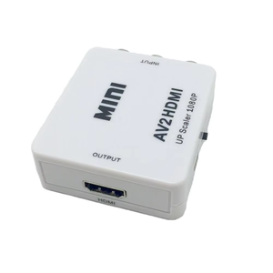กล่องแปลงสัญญาณ <span class=keywords><strong>Full</strong></span> <span class=keywords><strong>HD</strong></span> 1080P <span class=keywords><strong>AV</strong></span>/RCA เป็น <span class=keywords><strong>HD</strong></span> แบบ 3D พร้อมจอแสดงผลวิดีโอและตัวเลือกสี ราคาโรงงาน - Product Image 4