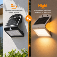 Applique murale LED solaire 4W de style européen avec entrée CC et brevet mondial