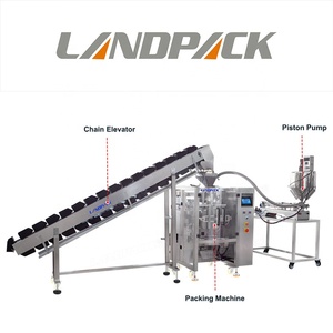 Machine d'emballage pour salade <span class=keywords><strong>de</strong></span> pousses d'ail, crevettes, légumes surgelés, fruits et sirop - Product Image 4