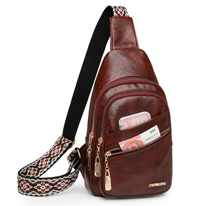 <span class=keywords><strong>Sac</strong></span> bandoulière en cuir PU avec logo personnalisé, style vintage, nouvelle mode, <span class=keywords><strong>sac</strong></span> banane, <span class=keywords><strong>sac</strong></span> <span class=keywords><strong>de</strong></span> <span class=keywords><strong>poitrine</strong></span>, <span class=keywords><strong>sac</strong></span> à bandoulière pour <span class=keywords><strong>femme</strong></span>, style été-printemps - Product Image 2