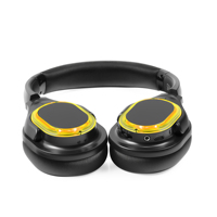 Casque de Soirée Silencieuse et de Conférence Personnalisable RF998B – 12+ Heures d'Autonomie, Grand Casque Circum-auriculaire, Huit Canaux, Système de Soirée Silencieuse