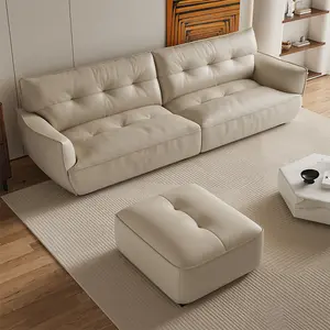 Odern Straight traeccional enuenine eaoft own OFA et Living Room Sofas urniture